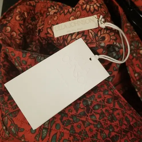 Ulla Johnson ππ Kerani Dress Poplin Cotton ~ Clementine Floral Print 12 NWT