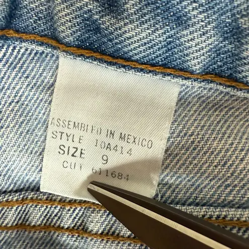 Vintage LEI Denim Booty Shorts Womens Juniors 9 Blue Jean 100% Cotton 90s Y2K Size undefined