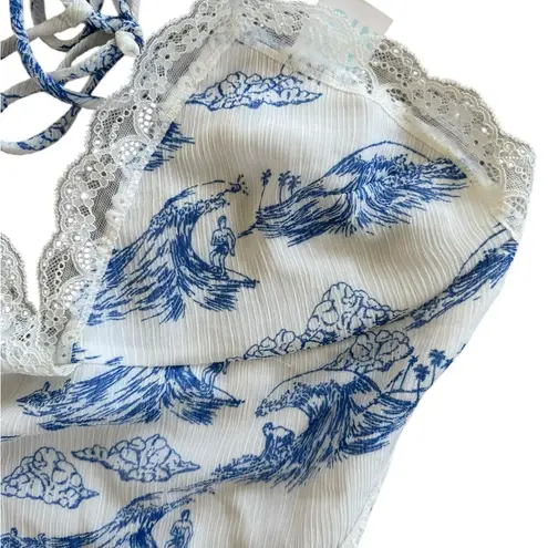 frankie's bikinis Frankie’s Bikinis NEW Breeze Lace Tank Surfer Dude