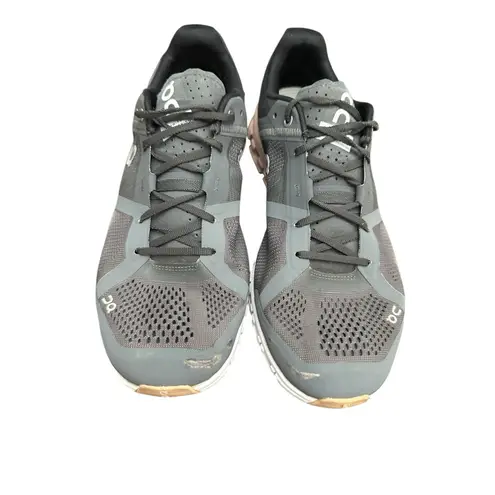 on cloud CLOUDFLOW Running Shoes Women's Size 10 Black Rose Sneakers #S102-1