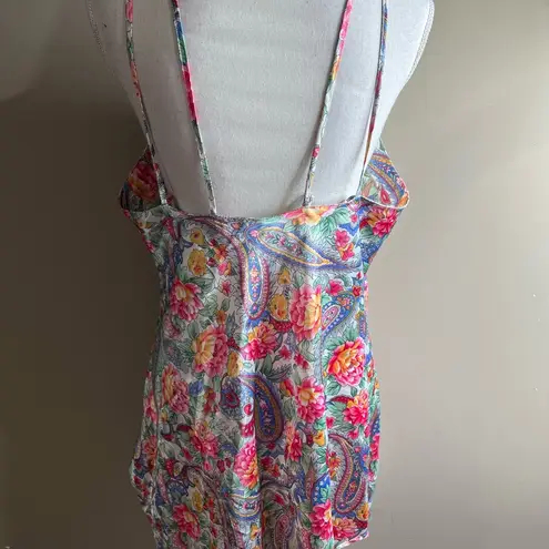 Tesoro satin night gown size large Pink