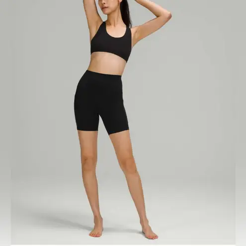 Lululemon  Align High-Rise Short 6” with Pockets – Black – Like New Size 2 – Nulu thumbnail 3