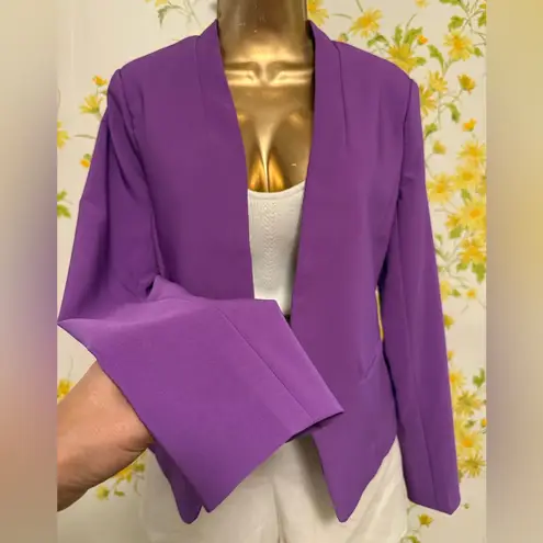 OVI New open front Purple Blazer size M