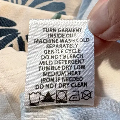 Spartina 449 ♨️ Ogeechee Daisy Blue Jersey Skort – Floral Pull-On Skort Sz XS💛