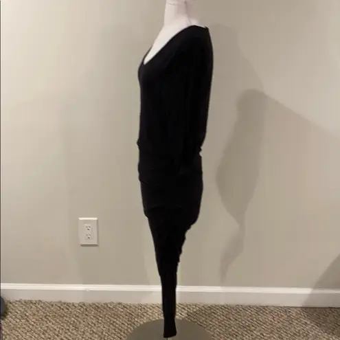 Lysse Black Marais Slimming Ruched Dress