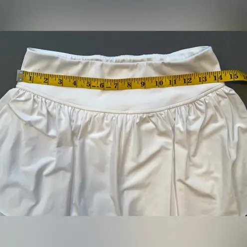 Tennis skort,‎ skirt with shorts, Automet, Size Medium White