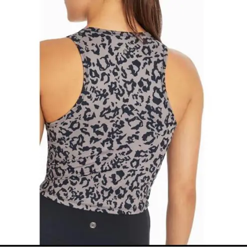 Balance Collection  Mia Crop Tank Top Storm Front Leopard Oil Medium (8-10)