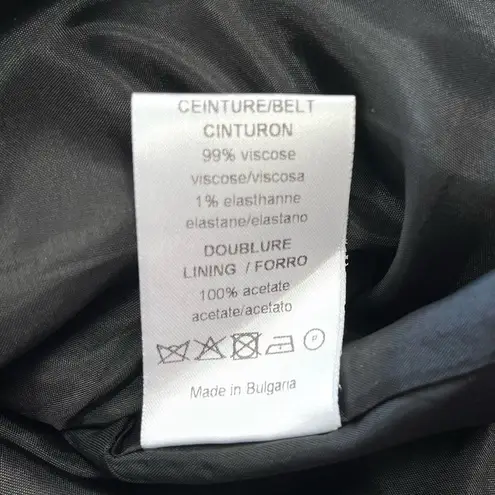 Sandro Paris Jacquard Metallic Printed Trousers Size 38