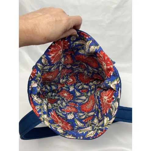 Handmade Indian Elephant Shoulder Bag | Small Tote Bag Blue