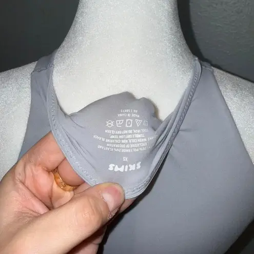SKIMS  Fits Everybody High Neck Bodysuit, Size XS NWOT Gray