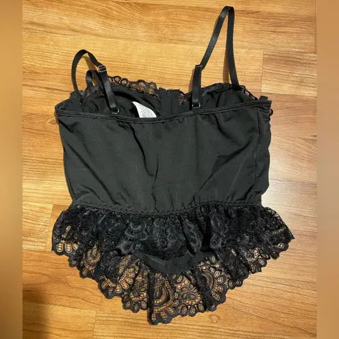 PoshPosh lingerie top Black