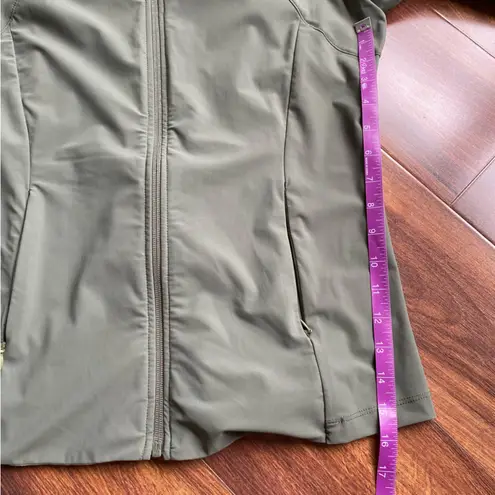 Save the Duck Nylon Rain Jacket Dark Sage Green Size undefined