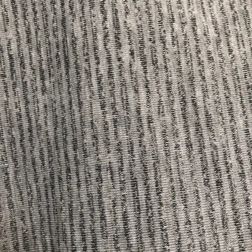 Women’s gray cowl neck long sleeve blouse sweater top flowy office turtleneck