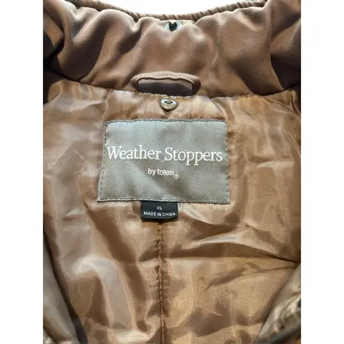 Weather Stoppers By Totes Women's Brown Coat Size XL