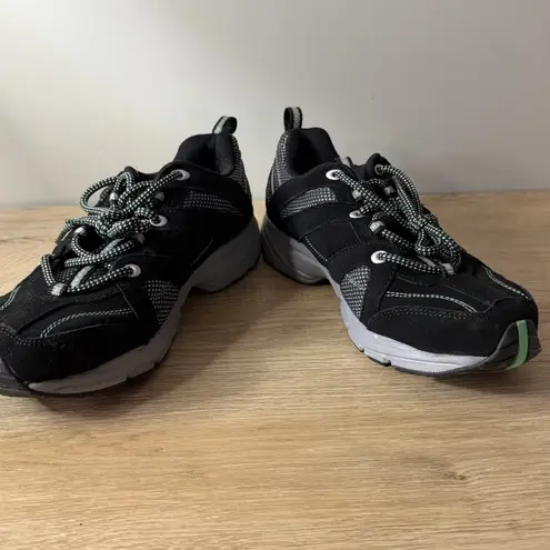 Ryka Rocker N Gage Black Teal Wide Width Walking Shoe Cushioned Comfort Women 8W