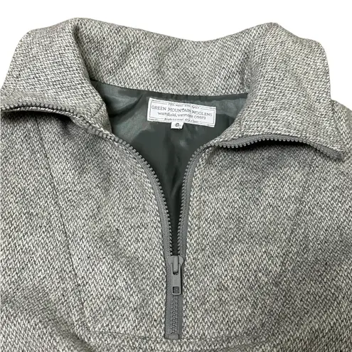 The Mountain Vintage Green Woolens Womens Pullover Jacket Small