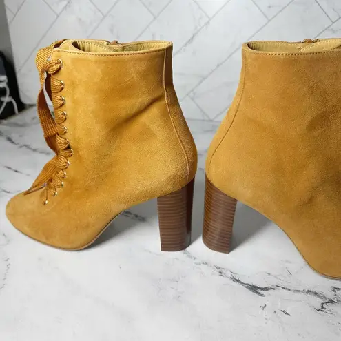 Sézane Sezane Alicia High Heel Leather Boots Size US 7