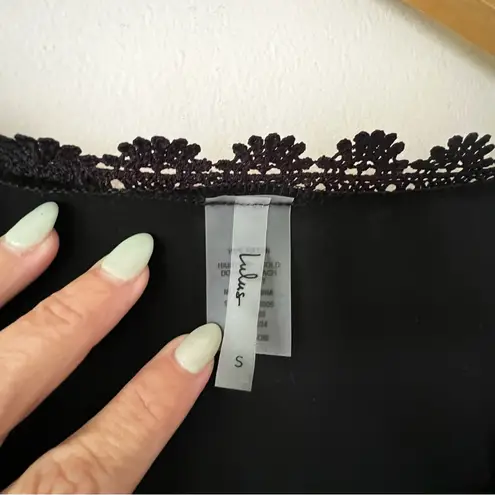 LULUS Bay Breeze Black Short Sleeve Swim Cover