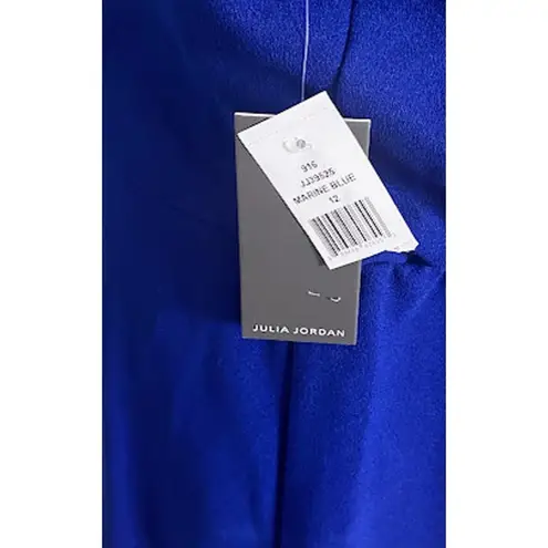 Julia Jordan Royal Blue Halter Mini Dress - Size 12 NWT
