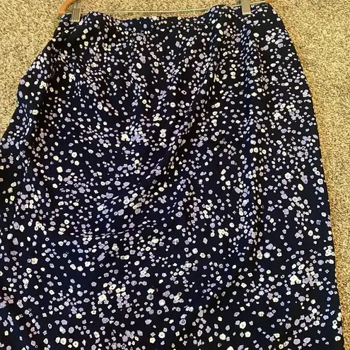 Pendleton Vintage  Micro Floral Pencil Skirt   