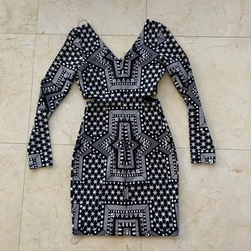 Mara Hoffman NWOT Black and White Side Cut Out