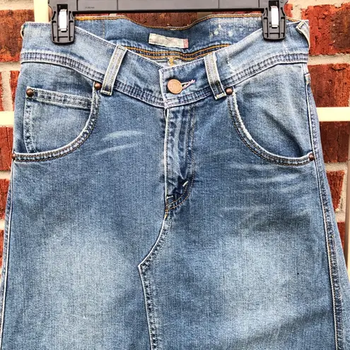 Levi's  Jeans Midi Denim Skirt size M - Image 2