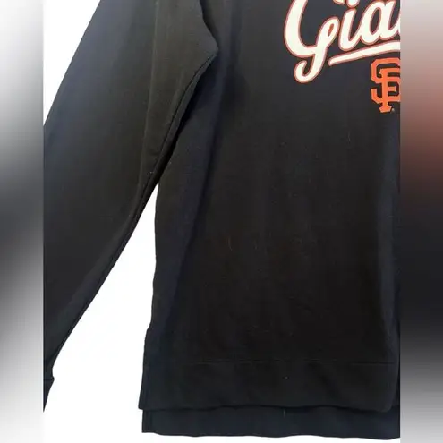 Campus Lifestyle San Francisco Giants Long Sleeve T Shirt Top Womens Sz L Black