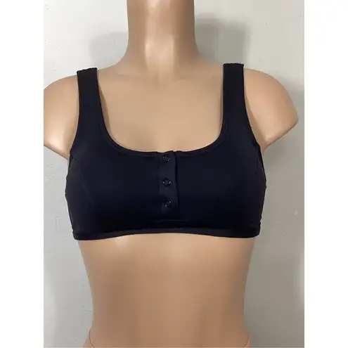 Seafolly New. 3 snap black scoop bikini set. Size USA 6. Retails $174 - Image 7