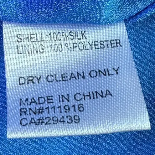 Yumi Kim 100% Silk Dress Abstract Geometric Colorful Mini A-Line Size XS Women's