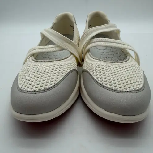 Vivaia Isabeli Walker Pro Mesh Mary Jane Sneaker Comfort Flats Flower Grey 8 Gray