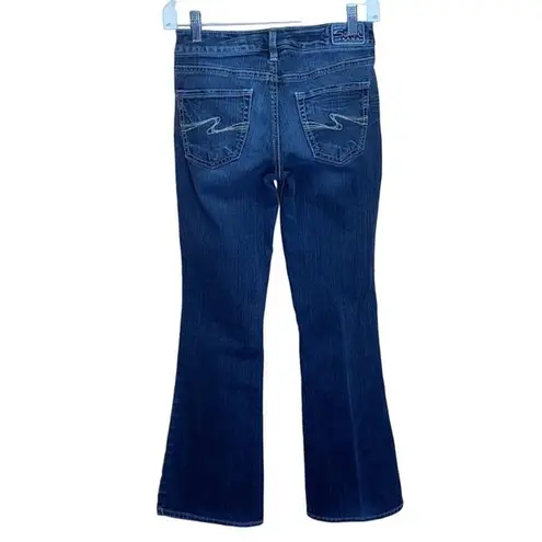 Silver Jeans Silver Western Glove Works Aiko Bootcut Jeans Size 25