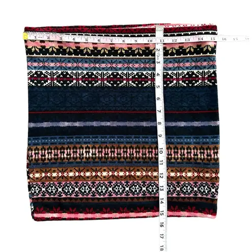 Nollie Stretch Mini Skirt Womens Size Large Alpine Print