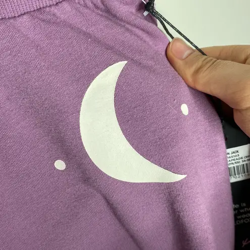 Wildfox  Crescent Moon Jack lilac joggers with graphic size S
