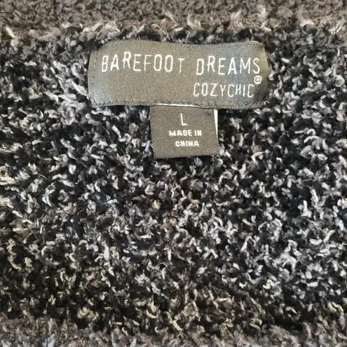 Barefoot Dreams COZY CHIC Camo Printed Lounge Sweater Sz. L Winter Cozy Warm