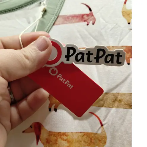 PatPat NWT Women's Size XL Dachshund Wiener Dog Shorts & T