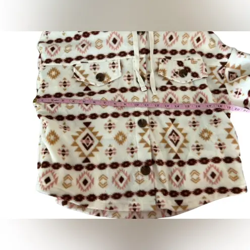 Pink Rose Pink‎ Rose Warm & Toasty button down shirt/shacket size M thumbnail 7