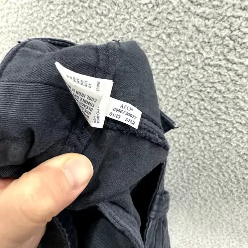 American Eagle  Shorts Mens 30 Navy Blue Cotton Longboard Y2K Skater Surf Coastal