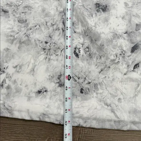 Lululemon NWOT  V-Neck Midi Dress Aquila Rhino Grey Multi Size 14