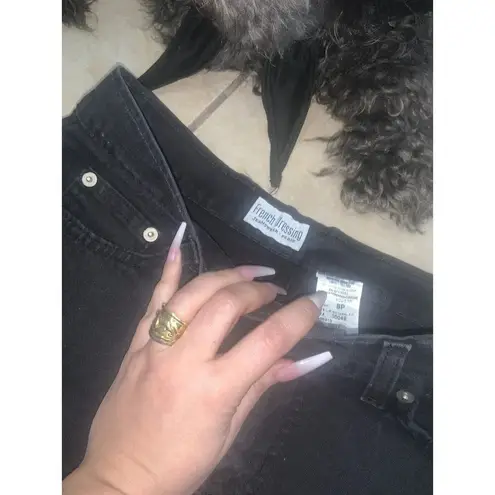 french dressing jeans paris fdj black bootcut jeans summer classic casual boho Size 8P