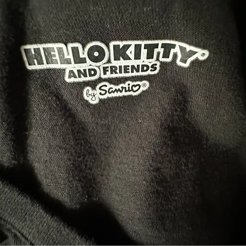 Sanrio Cinnamoroll Cafe Graphic T-Shirt Ladies Medium Black Kawaii Tee