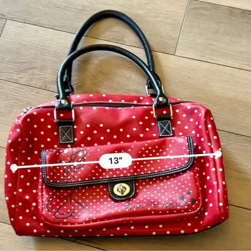 Disney  Parks Minnie Mouse Handbag Red with White Polka Dots​