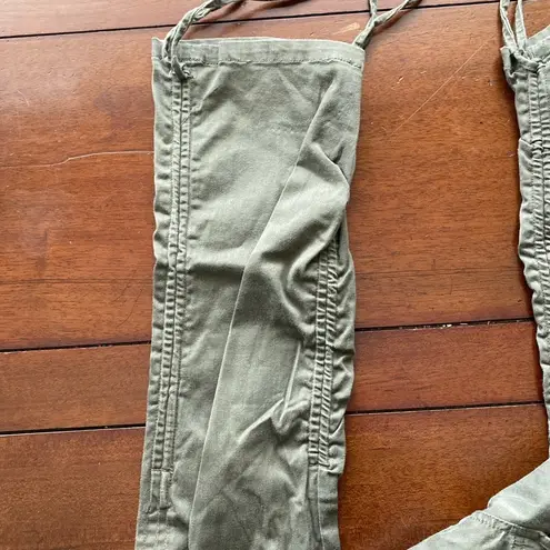 Apollo Brown Scrunch Jeans Size 4