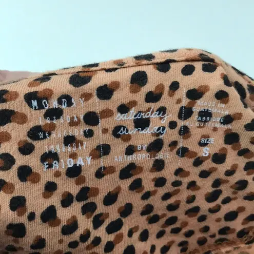 Anthropologie  Saturday Sunday Merci Leopard Top - Image 5