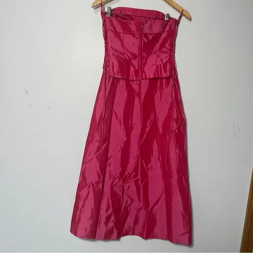 Zum Zum Vintage 90s Magenta Beaded 2 piece prom dress by Nika Livas