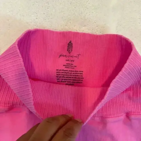 Free People  Good Karma Leggings Tropical Pink (Neon) size XS