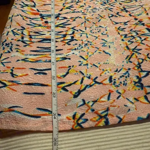 Cooper and Ella  Pink and Blue Sheath Mini Dress