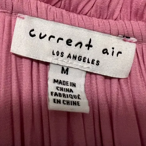 Current Air Cara Sleeveless Pleated Tiered Mini Dress