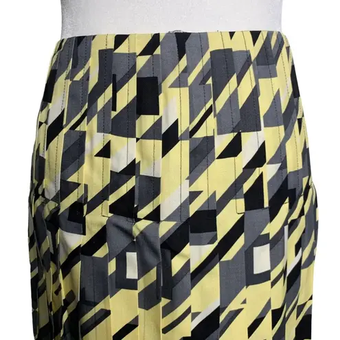 Carlisle Vintage Suit Set 6 Yellow Wool Silk Angora Cashmere Pleated Pockets