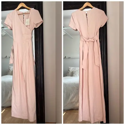 Sézane Sezane Magdalena Nude Jumpsuit NEW