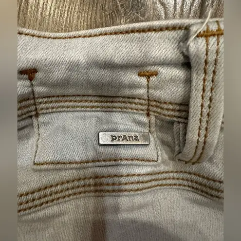 prAna Soma Skinny Fit Jeans Women's Blue Light Wash Stretch Denim Size 10/30